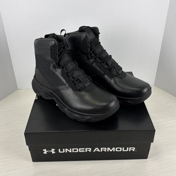 Under Armour3025578 Men's Stellar G2 6" Tactical Duty Boots, Black Size 11 NEW - Picture 1 of 7